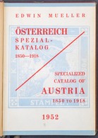 Müller Ausztria Speciál Katalógus 1850-1918, 1952 évi Kiadás - Autres & Non Classés