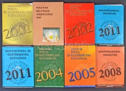 10 Db Különféle Magyar Katalógus Főleg A 2000-es évekből, 2011-ig - Sonstige & Ohne Zuordnung