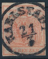 O 1850 3kr 'KARLSTADT' - Altri & Non Classificati