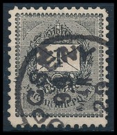 O 1898 1kr 11 1/2 Fogazással - Andere & Zonder Classificatie