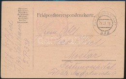 1916 Tábori Posta Levelezőlap 'FP 338' - Other & Unclassified