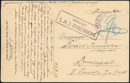 1917 Képeslap / Postcard 'ZENSURIERT S.M.S. BABENBERG' - Autres & Non Classés