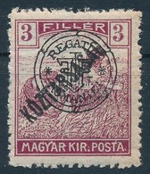 ** Nagyvárad 1919 Köztársaság 3f , Bodor Vizsgálójellel, (Szalay Szerint 9 Db Létezik!) - Other & Unclassified