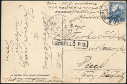 1932 Cserkész Képeslap A Gödöllő Járási Cserkésztáborból 'GÖDÖLLŐ P.U.' Pályaudvari és 'SÁTORALJ(AÚJHELY- BUDAPEST)' Vas - Sonstige & Ohne Zuordnung