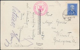 1939 Képeslap SOPRON-GYŐR 57 A Vasúti Bélyegzéssel - Other & Unclassified