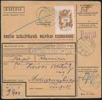 1947 Portós Szállítólevél Medgyesegyházára - Andere & Zonder Classificatie