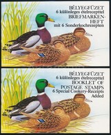 ** 1988-1989 3 Db Récék Bélyegfüzet (2 Db Német, 1 Angol, Az Egyik Felülnyomott Bélyegekkel)  + 2 Db Blokk (12.900) - Sonstige & Ohne Zuordnung