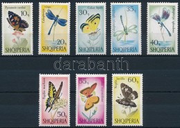 ** 1966 Lepkék Sor,
Butterflies Set
Mi 1048-1055 - Autres & Non Classés