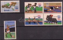 ** 1979 Nyári Olimpia (I-III) Mi 1395 + 1398-1401 + 1405 + 5 Klf Díjjegyes + 2 Angol Nyelvű Emléklap Postatiszta Bélyege - Andere & Zonder Classificatie