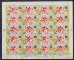 ** 2008 Olympiai Játékok Peking (talajtorna) öntapadós Kisív Mi 4407 - Autres & Non Classés