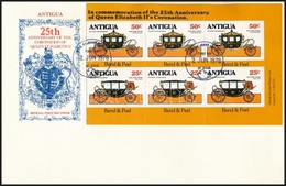 1978 Hintók Bélyegfüzetlapok Mi 510-512 2 Db FDC-n - Andere & Zonder Classificatie