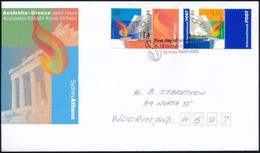 2000 Olimpia Szelvényes Sor Mi 1971-1972 FDC-n - Other & Unclassified
