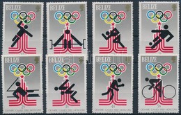 ** 1979 Nyári Olimpia Sor Mi 432-439 A - Andere & Zonder Classificatie