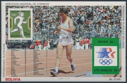 ** 1985 Nyári Olimpia, Los Angeles Blokk Mi 143 - Andere & Zonder Classificatie