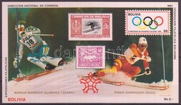 ** 1987 Téli Olimpia Blokk Mi 167 - Other & Unclassified