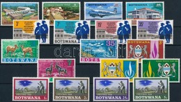 ** 1966-1969 7 Klf Sor és 1 Blokk 2 Stecklapon - Other & Unclassified