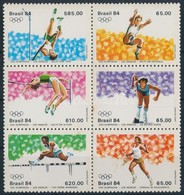 ** 1984 Nyári Olimpia, Los Angeles Sor 6-os Tömbben Mi 2024-2029 - Other & Unclassified