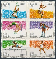 ** 1984 Nyári Olimpia, Los Angeles Sor 6-os Tömbben Mi 2024-2029 - Altri & Non Classificati