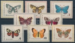 ** 1962 Lepkék Sor,
Butterflies Set
Mi 1339-1346 - Sonstige & Ohne Zuordnung