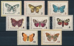 ** 1962 Lepkék Sor,
Butterflies Set
Mi 1339-1346 - Sonstige & Ohne Zuordnung