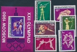 ** 1979 Nyári Olimpia (IV) Sor Mi 2853-2858 + Blokk 99 - Other & Unclassified