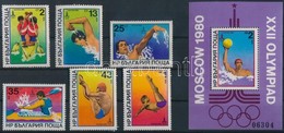 ** 1979 Olimpia Mi 2840-2845 + Blokk 98 - Other & Unclassified