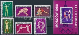 ** 1979 Olimpia Mi 2853-2856 + Blokk 99 - Altri & Non Classificati