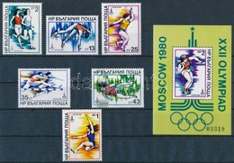 ** 1979 Olimpia Sor Mi 2800-2805 + Blokk Mi 93 - Altri & Non Classificati