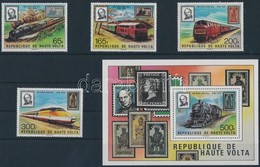 ** 1979 Rowland Hill; Vonat Sor Mi 755-758 + Blokk Mi 53 - Sonstige & Ohne Zuordnung