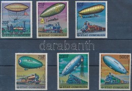 ** 1977 Légi Közlekedés Sor Mi 339-344A - Altri & Non Classificati