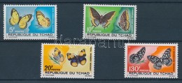 ** 1967 Lepkék Sor Mi 174-177 - Other & Unclassified