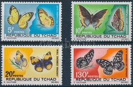 ** 1967 Lepkék Sor Mi 174-177 - Other & Unclassified