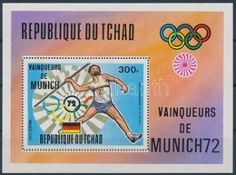 ** 1972 Müncheni Nyári Olimpia Blokk Mi 54 A - Andere & Zonder Classificatie
