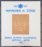 ** 1972 Téli Olimpia Blokk Mi 2 - Sonstige & Ohne Zuordnung