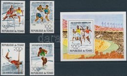 ** 1976 Nyári Olimpia Sor Mi 742-745 + Blokk Mi 65 - Andere & Zonder Classificatie