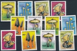 ** 1985 Gomba Vágott Sor + Fogazott Sor  Mi 1092-1097 - Andere & Zonder Classificatie