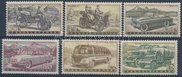 ** 1958 Autómobilok Sor Mi 1109-1114 - Sonstige & Ohne Zuordnung