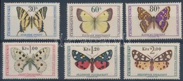 ** 1966 Lepkék Sor Mi 1620-1625 - Andere & Zonder Classificatie