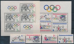 ** 1984 Nyári Olimpia Sor Mi 2782-2785 + Blokk 60 + Téli Olimpia Blokk Mi 57 - Other & Unclassified