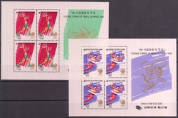 ** 1986 Nyári Olimpia Blokksor Mi 522-523 - Other & Unclassified