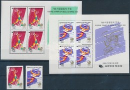 ** 1986 Nyári Olimpia, Szöul Sor Mi 1477-1478 + Blokk 522-523 - Other & Unclassified