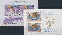 ** 1988 Nyári Olimpia, Szöul Blokk Sor Mi 544-545 - Other & Unclassified