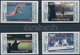 ** 1984 Los Angeles-i Olimpia Vágott Sor Mi 812-816 - Andere & Zonder Classificatie