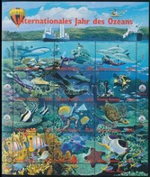 ** 1998 Az óceán Nemzetközi éve Kisív,
International Year Of The Ocean Minisheet
Mi 252-263 - Sonstige & Ohne Zuordnung