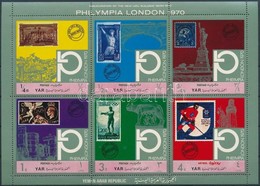 ** 1970 Filatéliai Kiállítás 'Philympia London' Kisív Mi 1209-1214 - Other & Unclassified