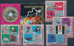 ** 1970 Német Olimpiai érmesek Sor Mi 1269-1273 + Blokk 149 - Andere & Zonder Classificatie