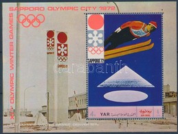 ** 1970 Téli Olimpiai Játékok, Sapporo Blokk Mi 147 - Andere & Zonder Classificatie