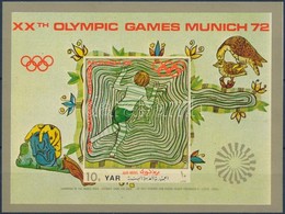 ** 1971 Müncheni Olimpia Blokk Mi 164 - Andere & Zonder Classificatie