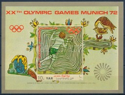 ** 1971 Müncheni Olimpia Blokk Mi 164 - Andere & Zonder Classificatie