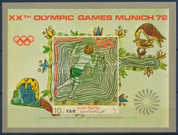 ** 1971 Müncheni Olimpia Blokk Mi 164 - Altri & Non Classificati